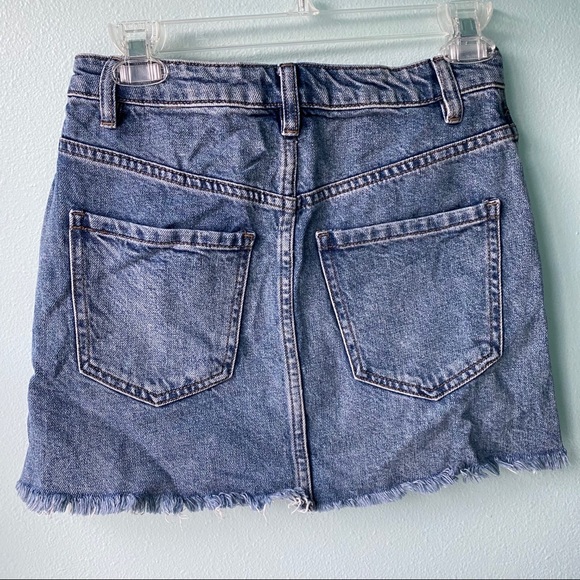 5-Pocket Denim Jean Mini Skirt. Size 24. - Picture 5 of 5